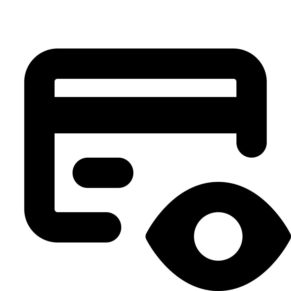 forma bold style kreditprüfung icon