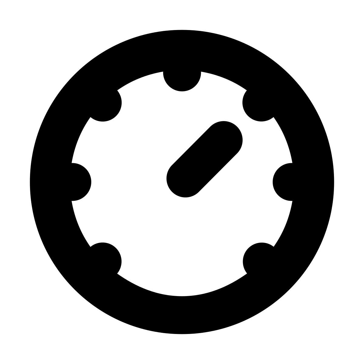 forma bold style dashboard gauge icon