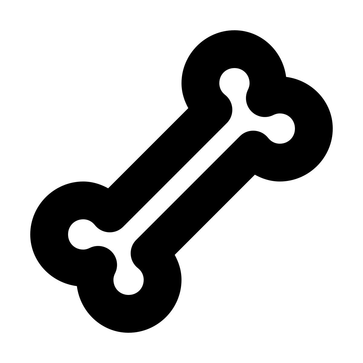 forma bold style 狗骨头 icon