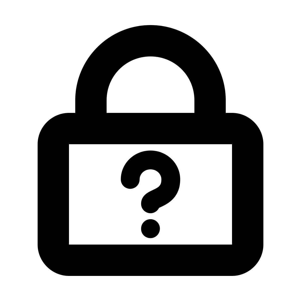 forma bold style forgot password icon