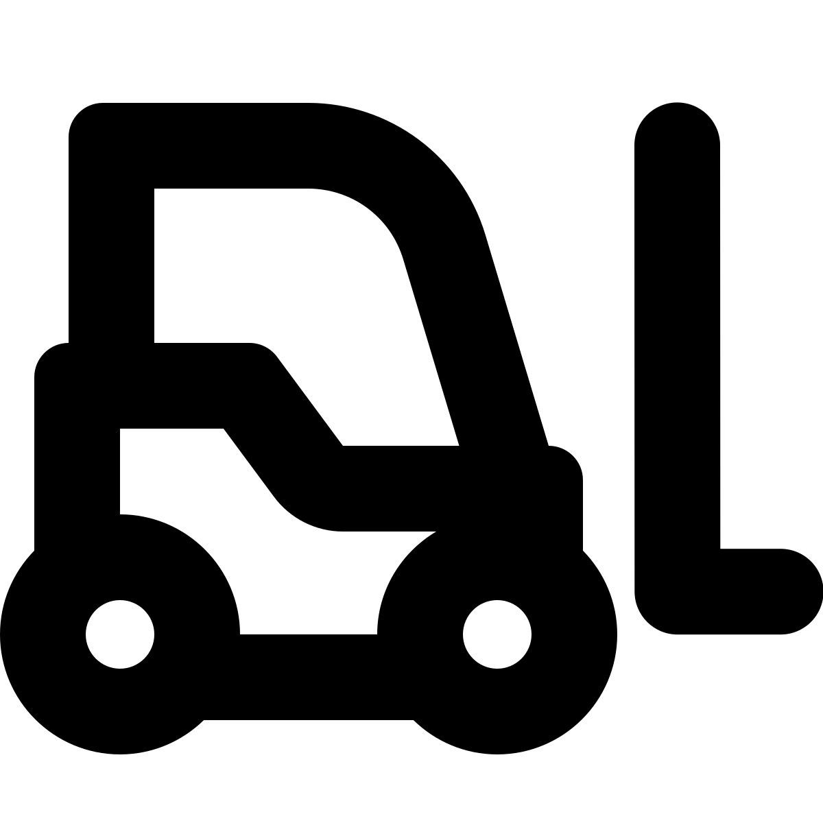 forma bold style chariot élévateur icon