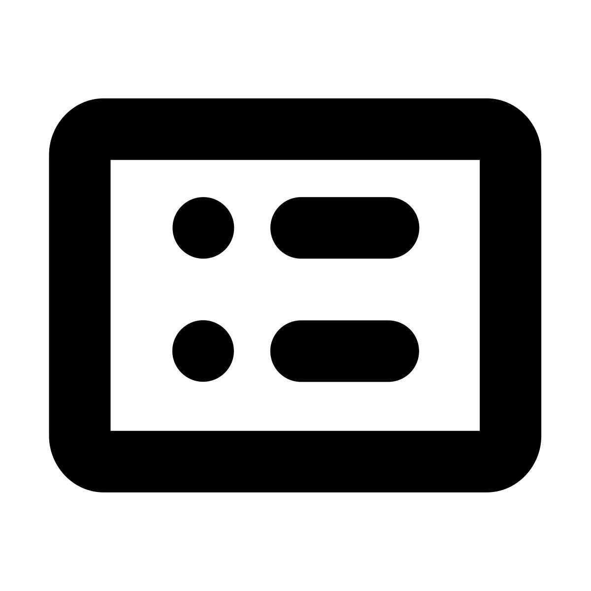 forma bold style 형태 icon