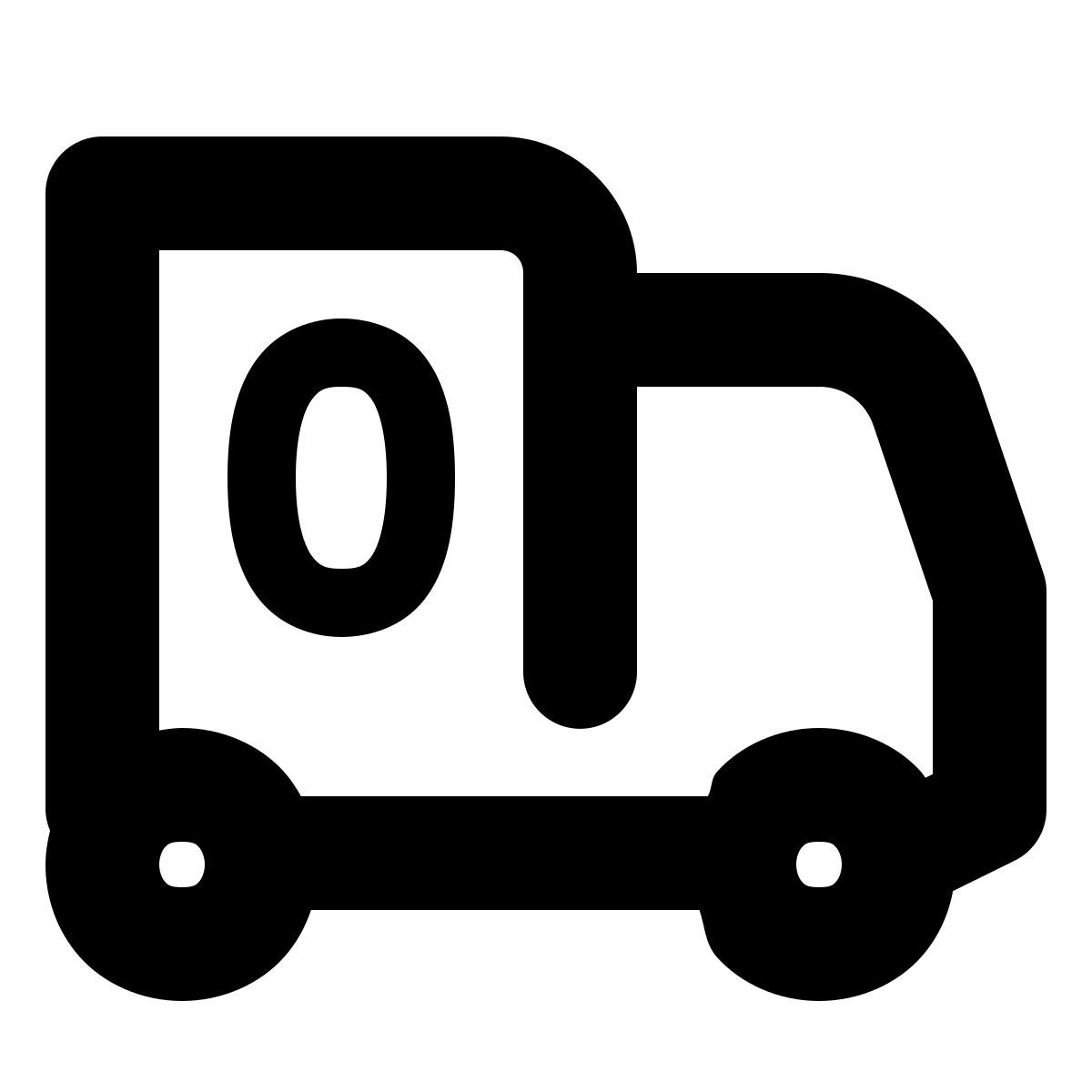 forma bold style free shipping icon