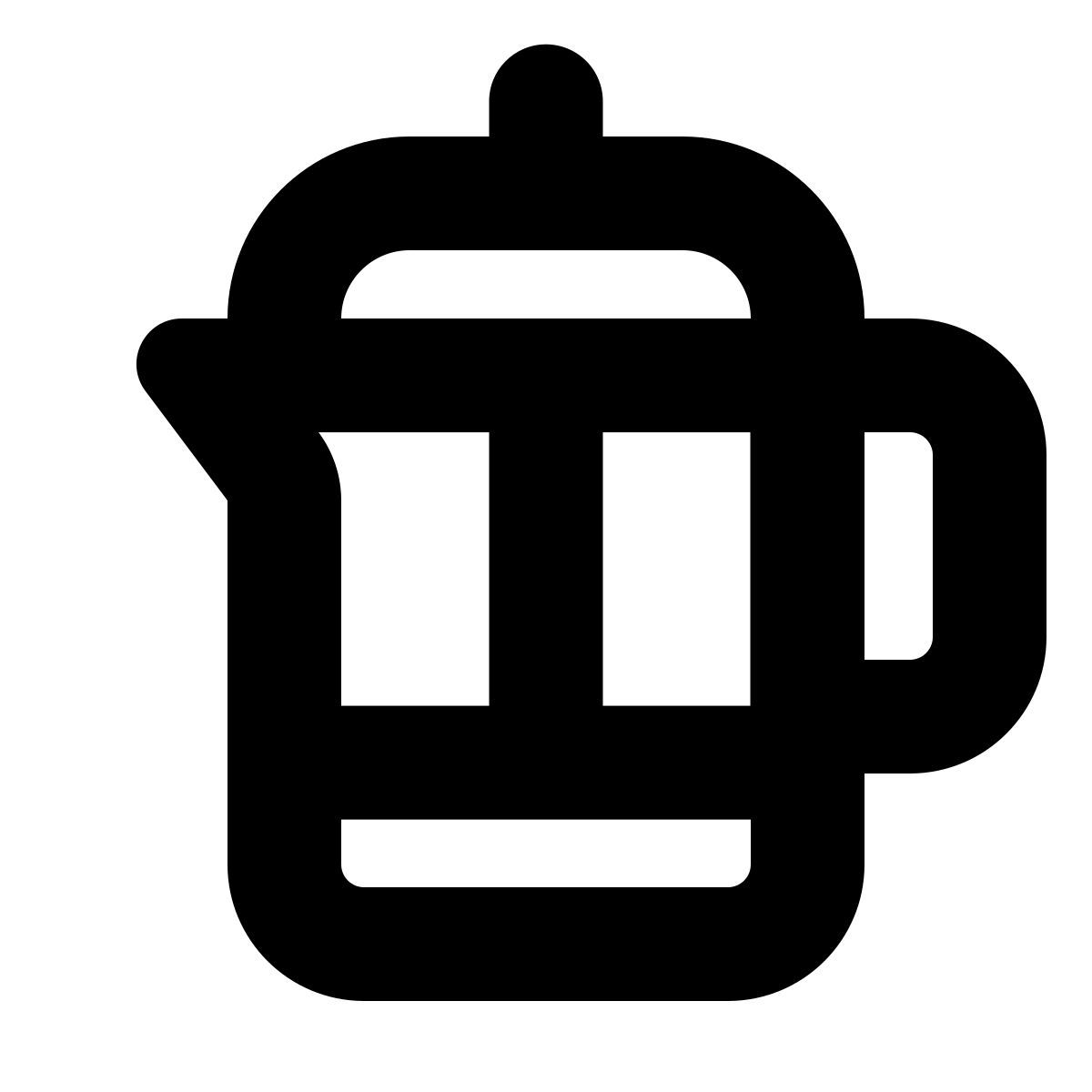 forma bold style pressa francese icon