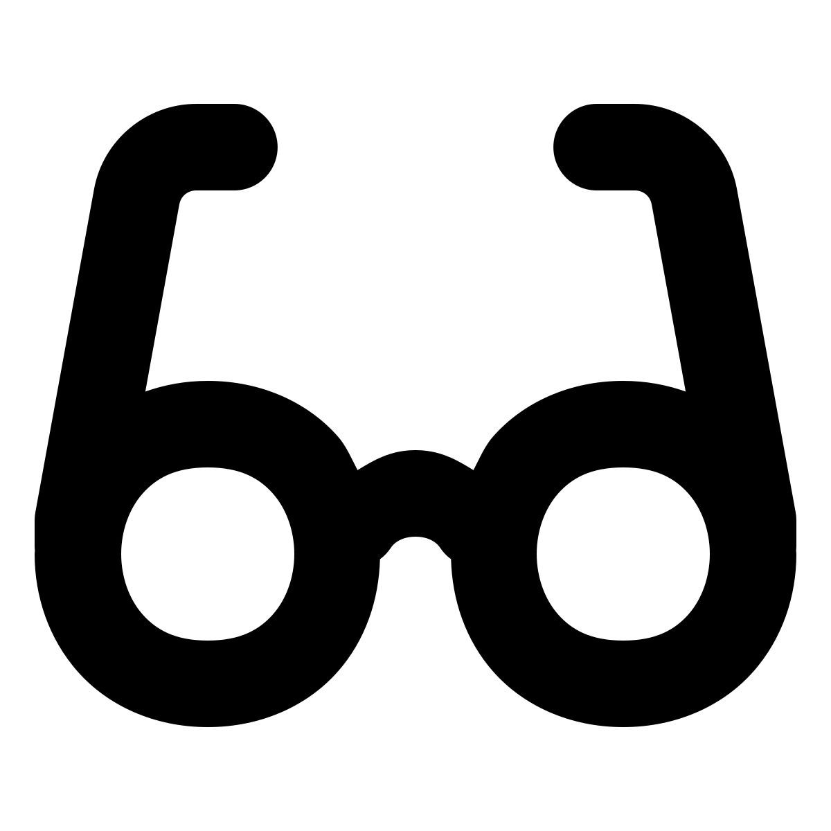 forma bold style occhiali icon