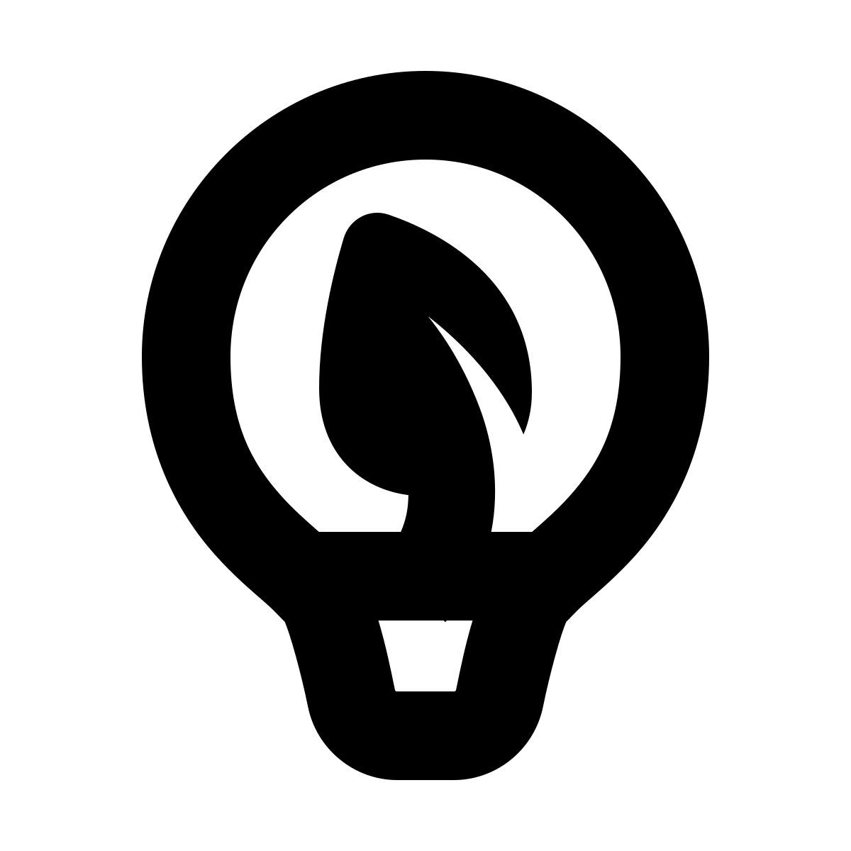 forma bold style greentech icon