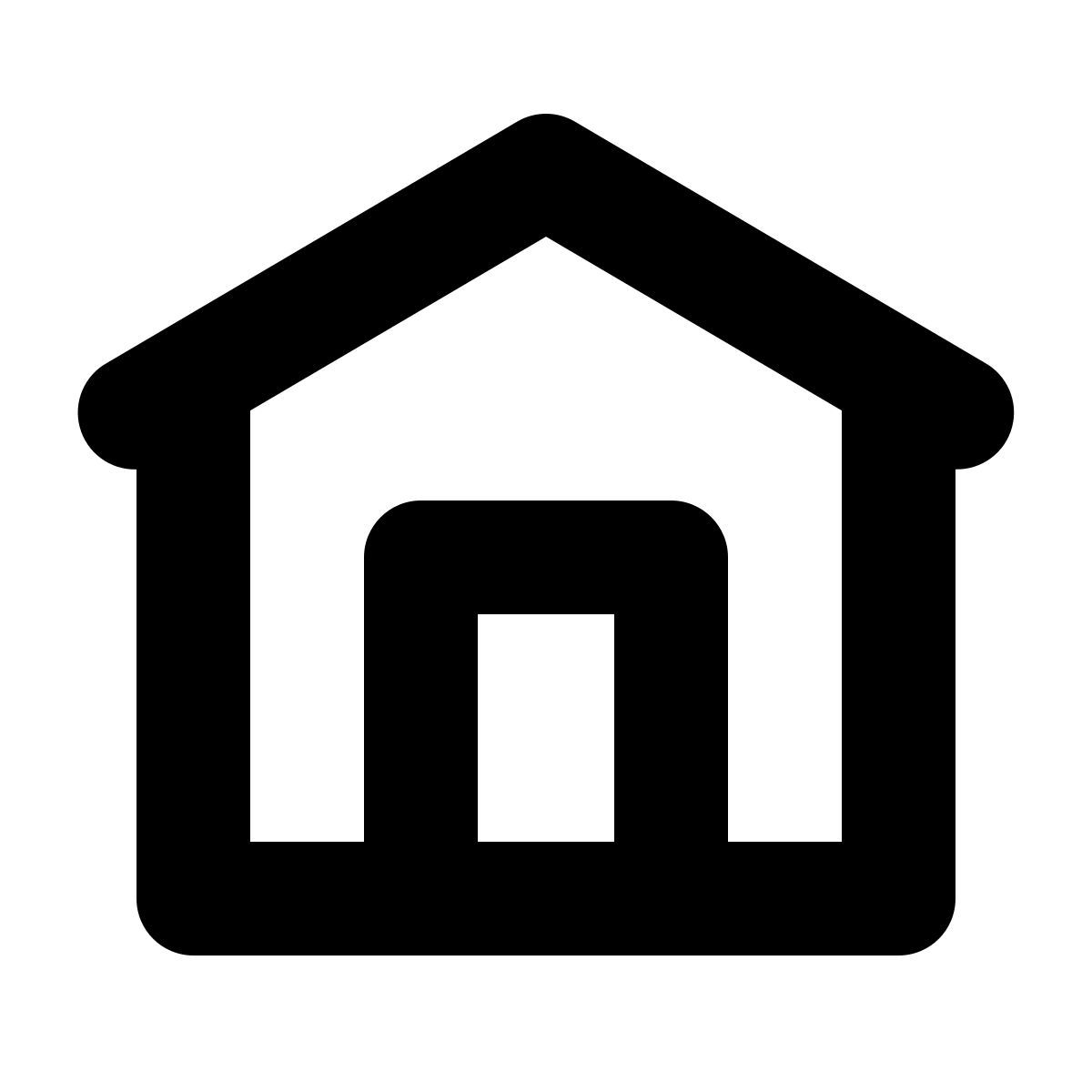 forma bold style 집 icon