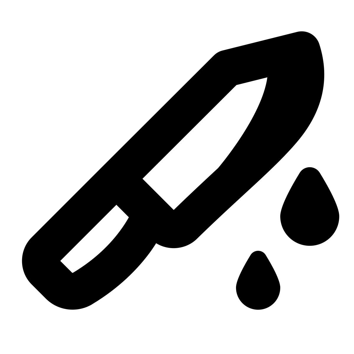 forma bold style horror icon