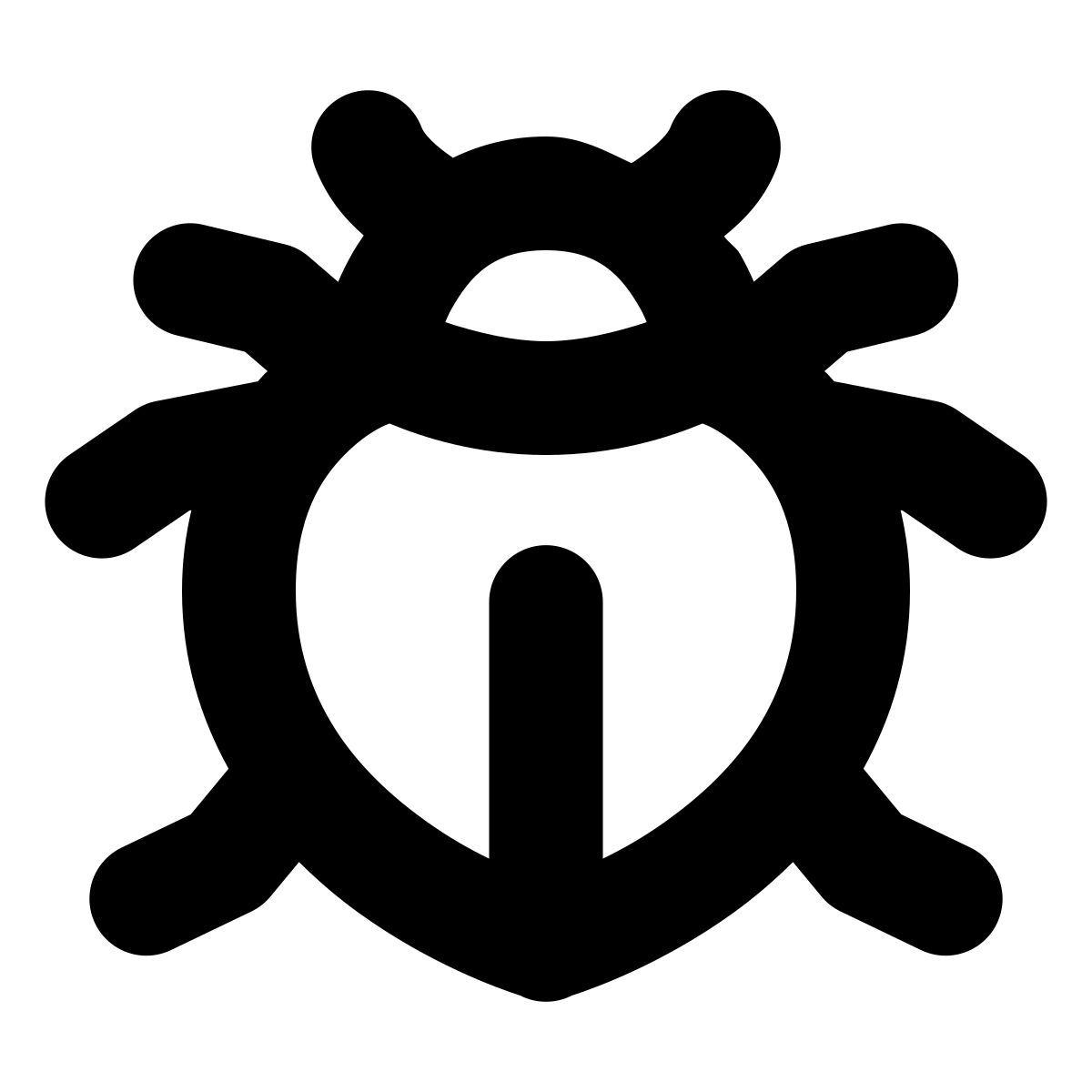 forma bold style 곤충 icon