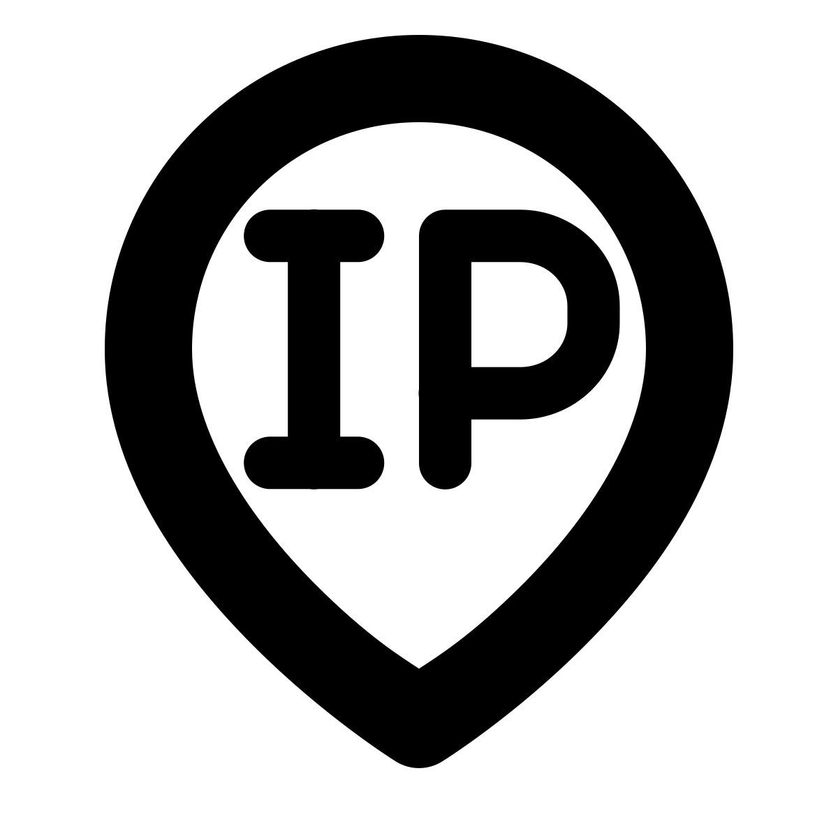 forma bold style adresse ip icon