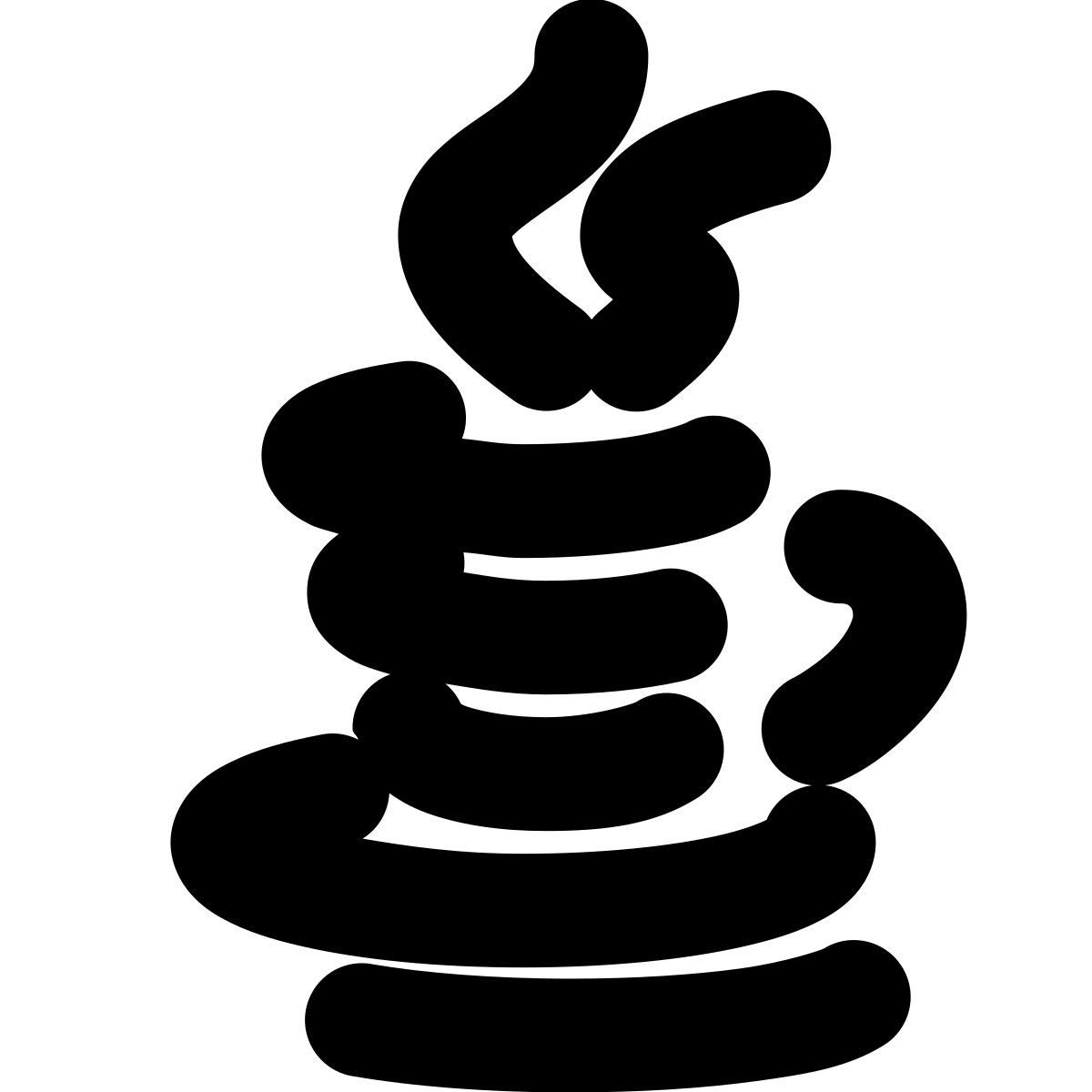 forma bold style logo java coffee cup icon