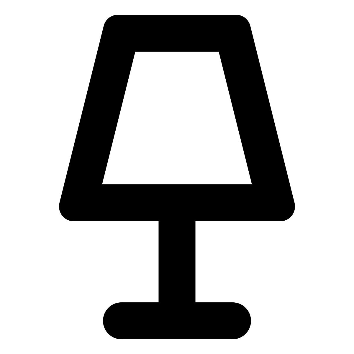 forma bold style lampada icon