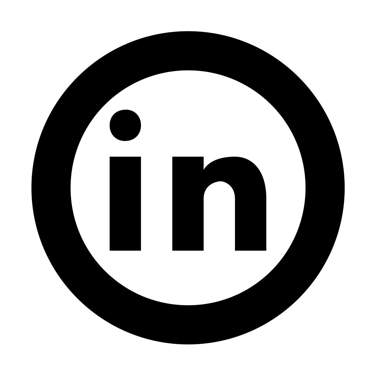 forma bold style linkedin entouré icon