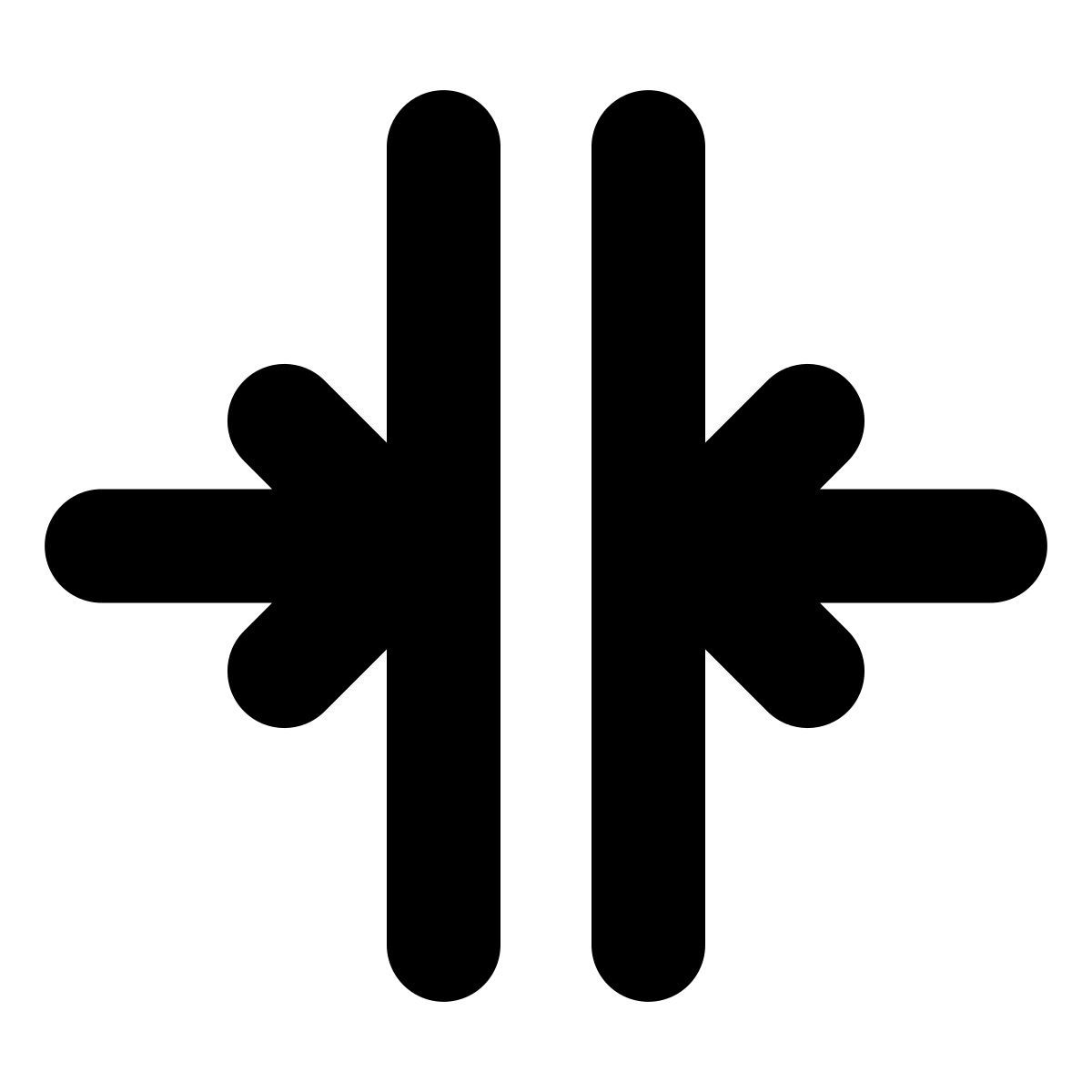 forma bold style fusionner verticalement icon