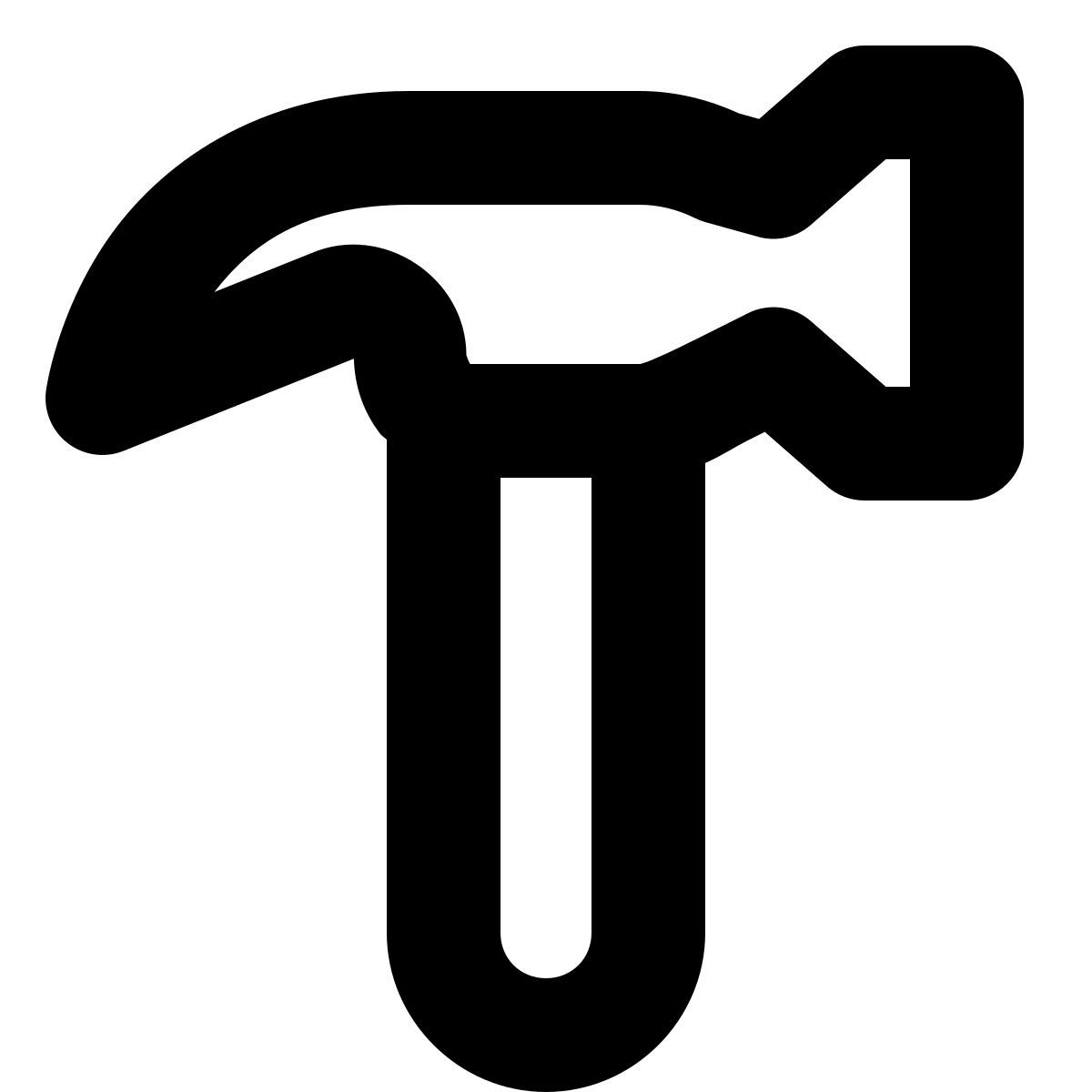 forma bold style fabbricante di chiodi icon