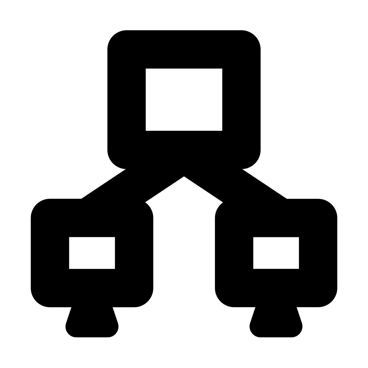 forma bold style 네트워킹 관리자 icon