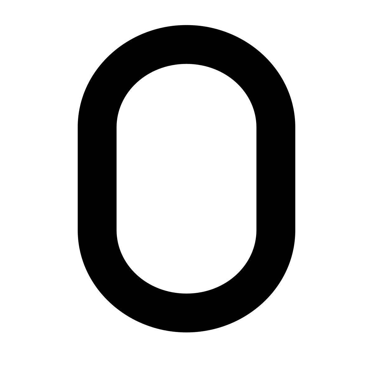 forma bold style 영형 icon