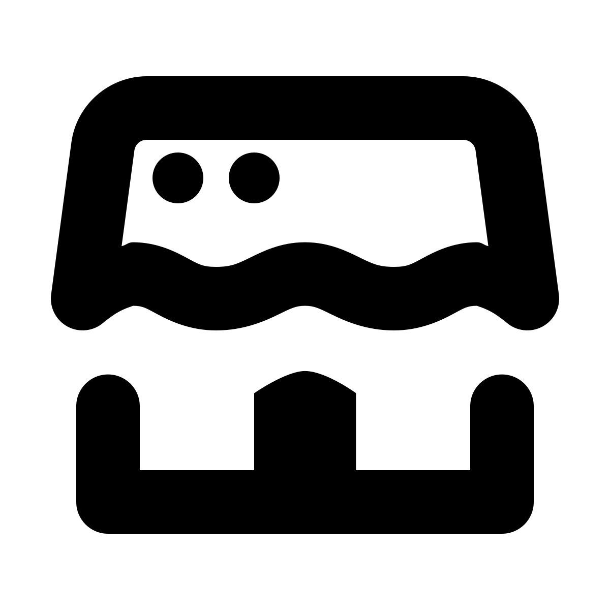 forma bold style online shop icon