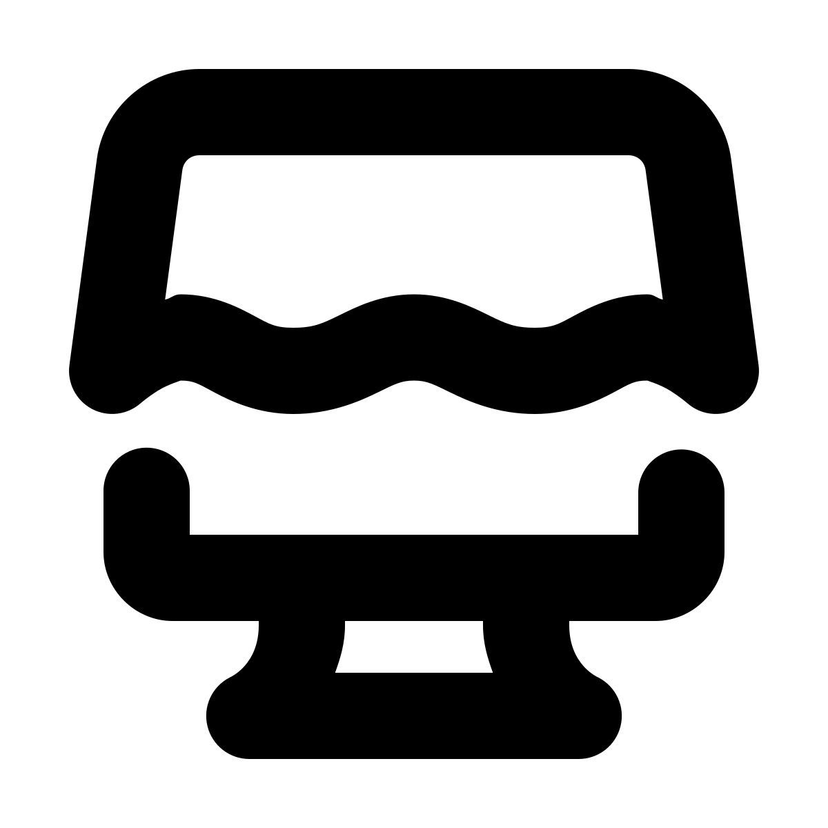 forma bold style online shopping icon