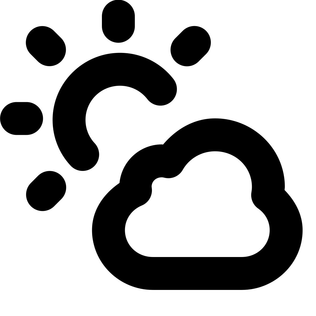 forma bold style 白天晴间多云 icon