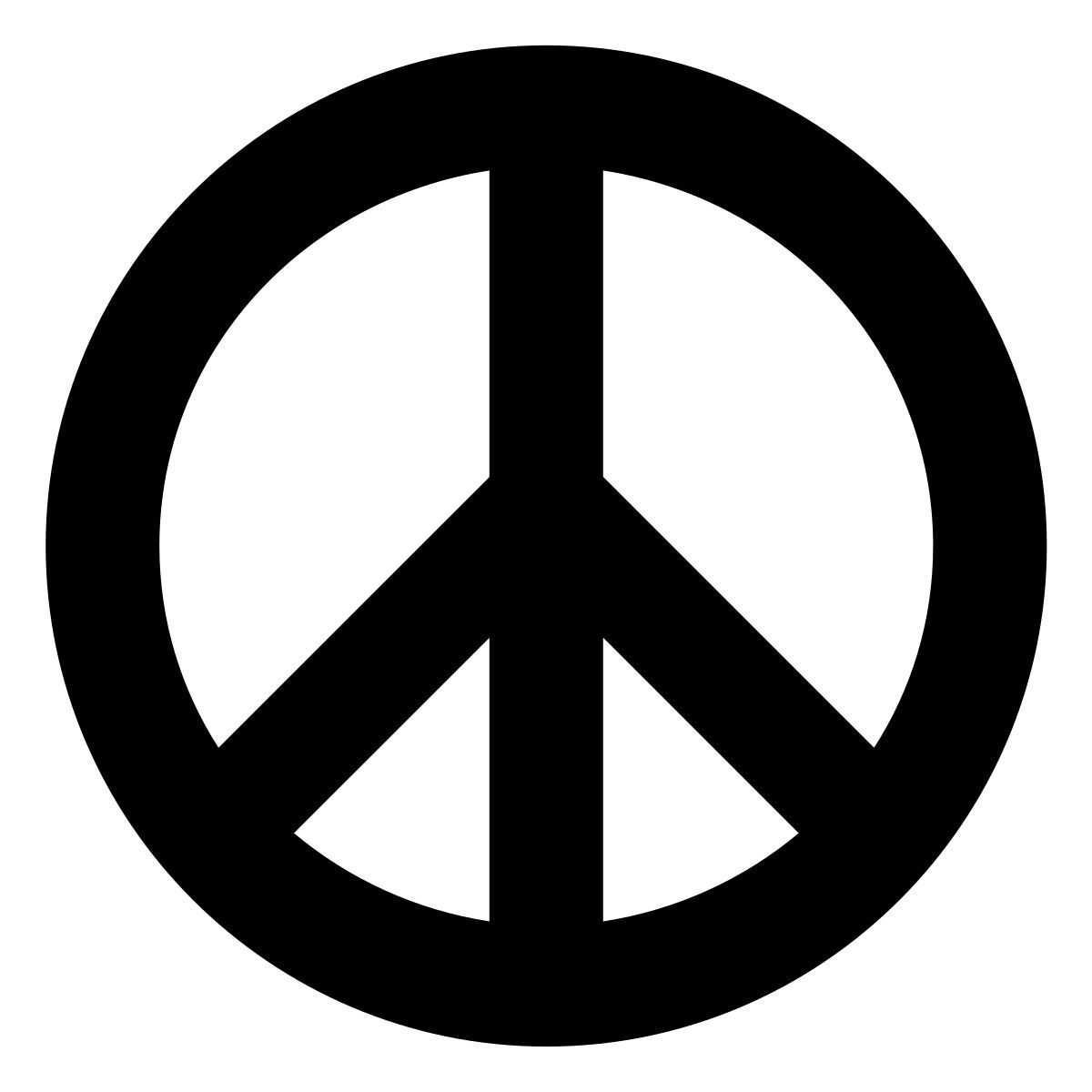 forma bold style friedenssymbol icon