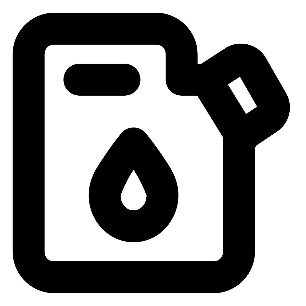 forma bold style 가솔린 icon