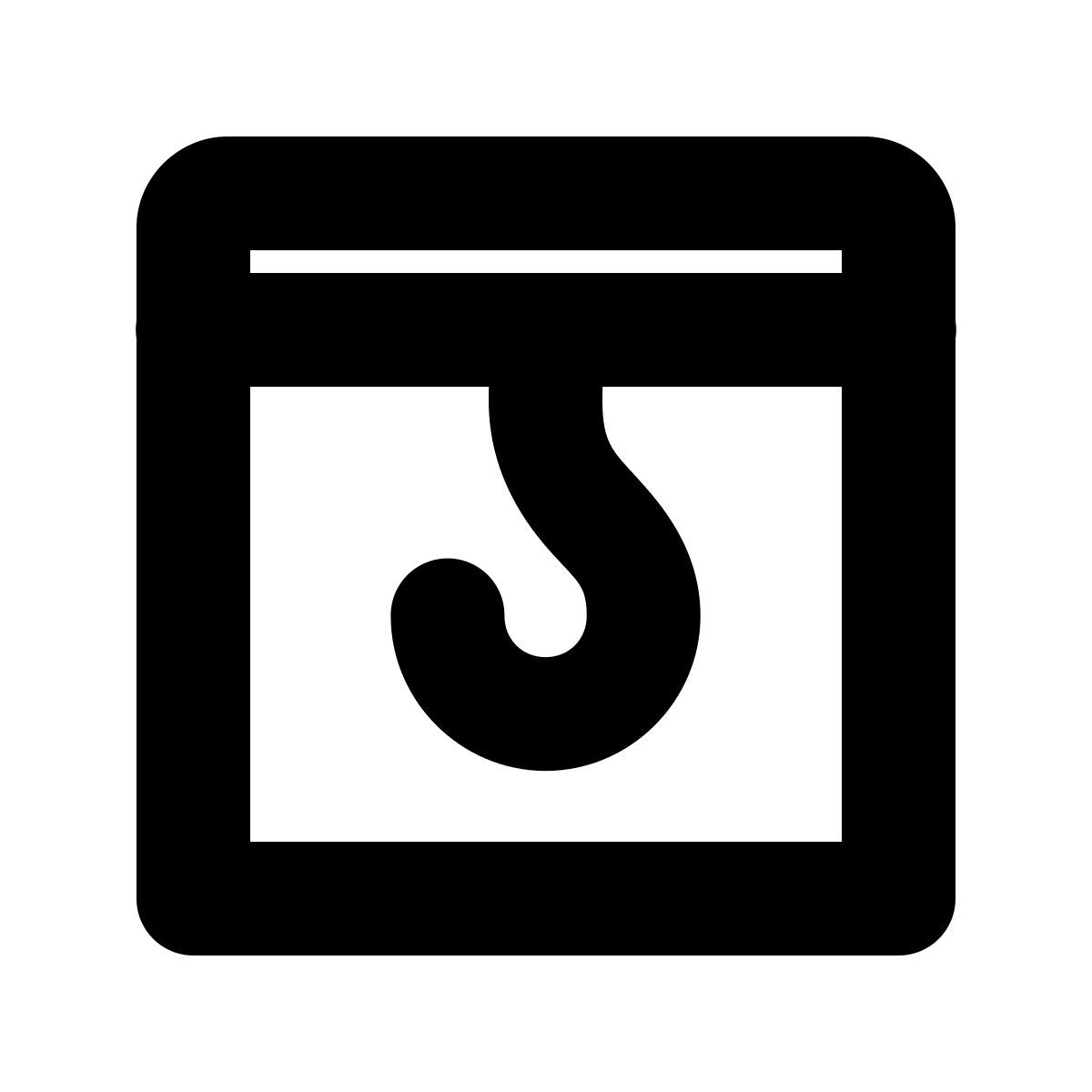 forma bold style suplantación de identidad icon