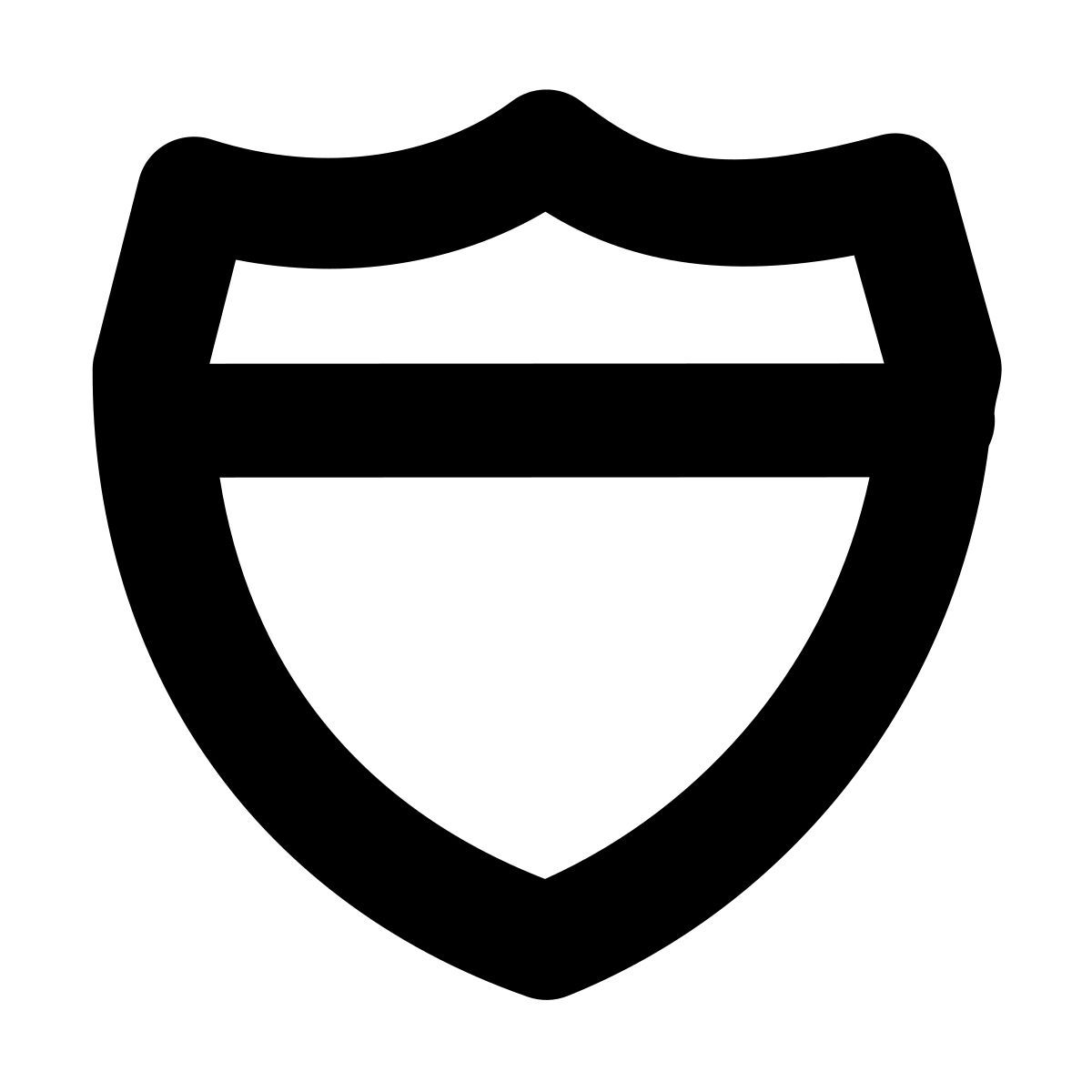 forma bold style highway sign icon