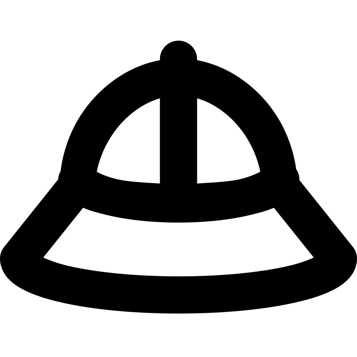 forma bold style safari hut icon