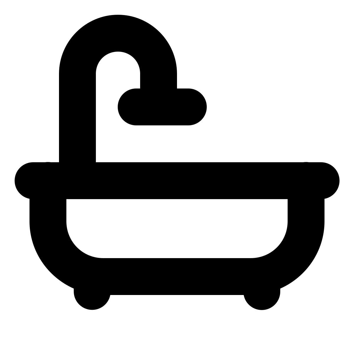 forma bold style doccia e vasca icon