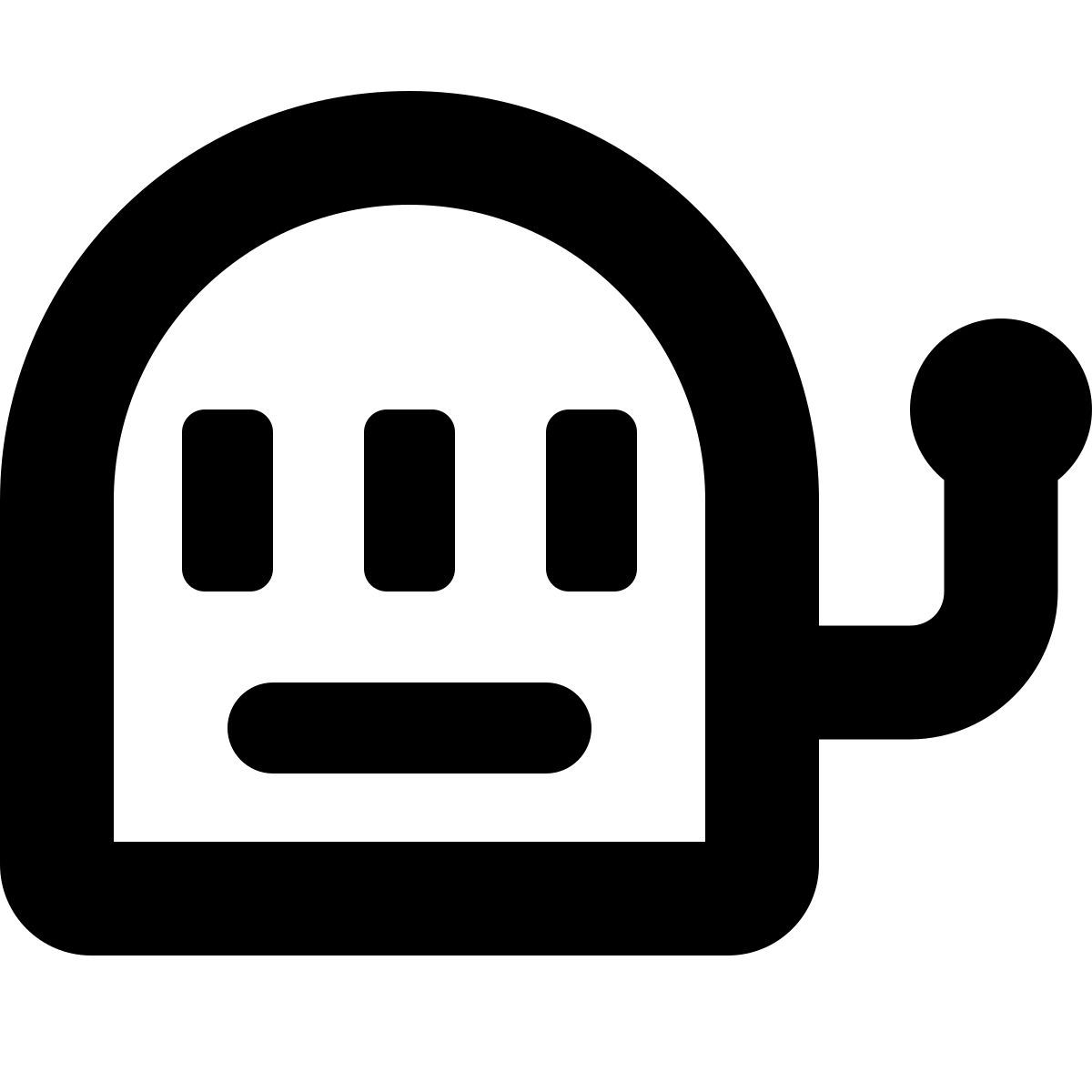 forma bold style casino icon