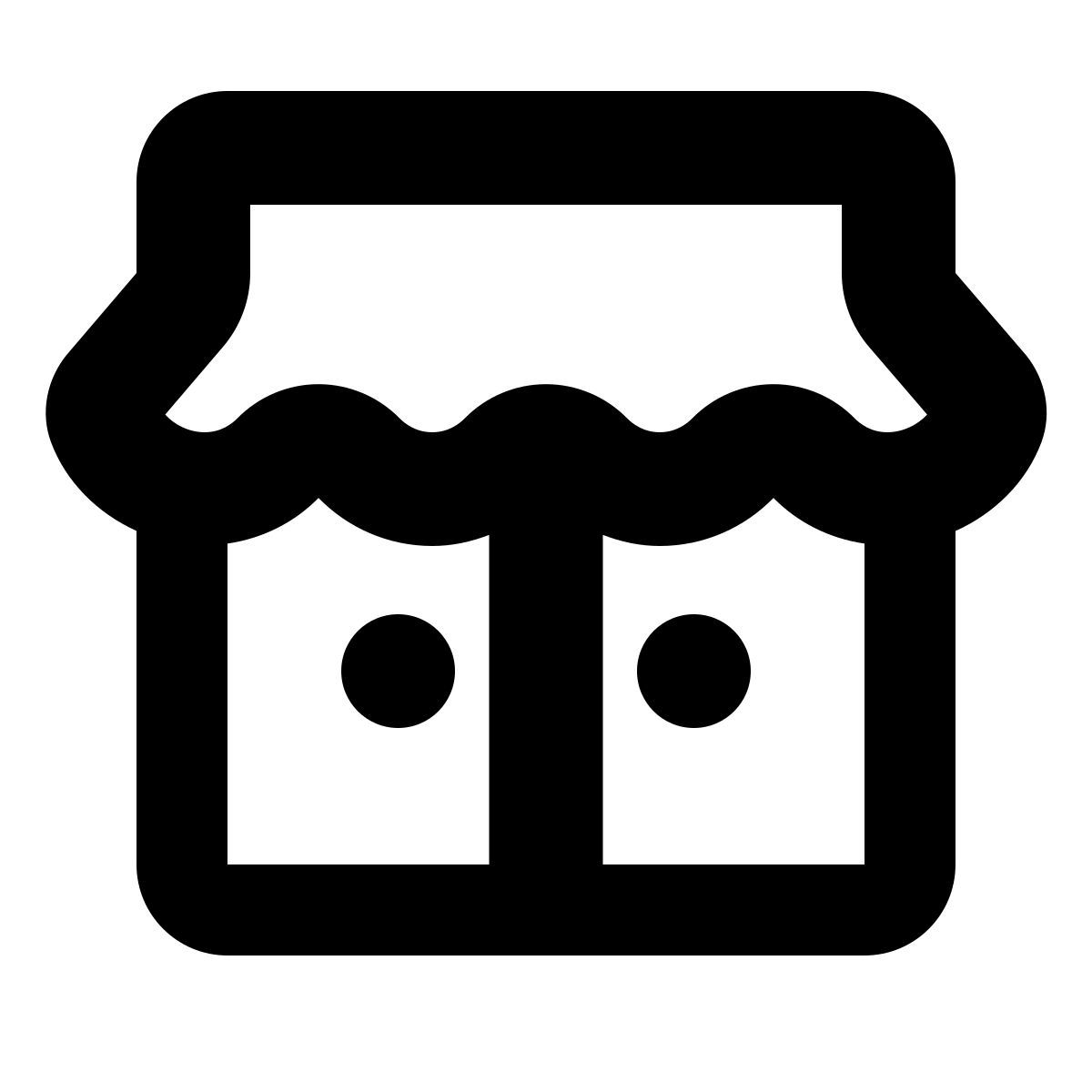 forma bold style small business icon