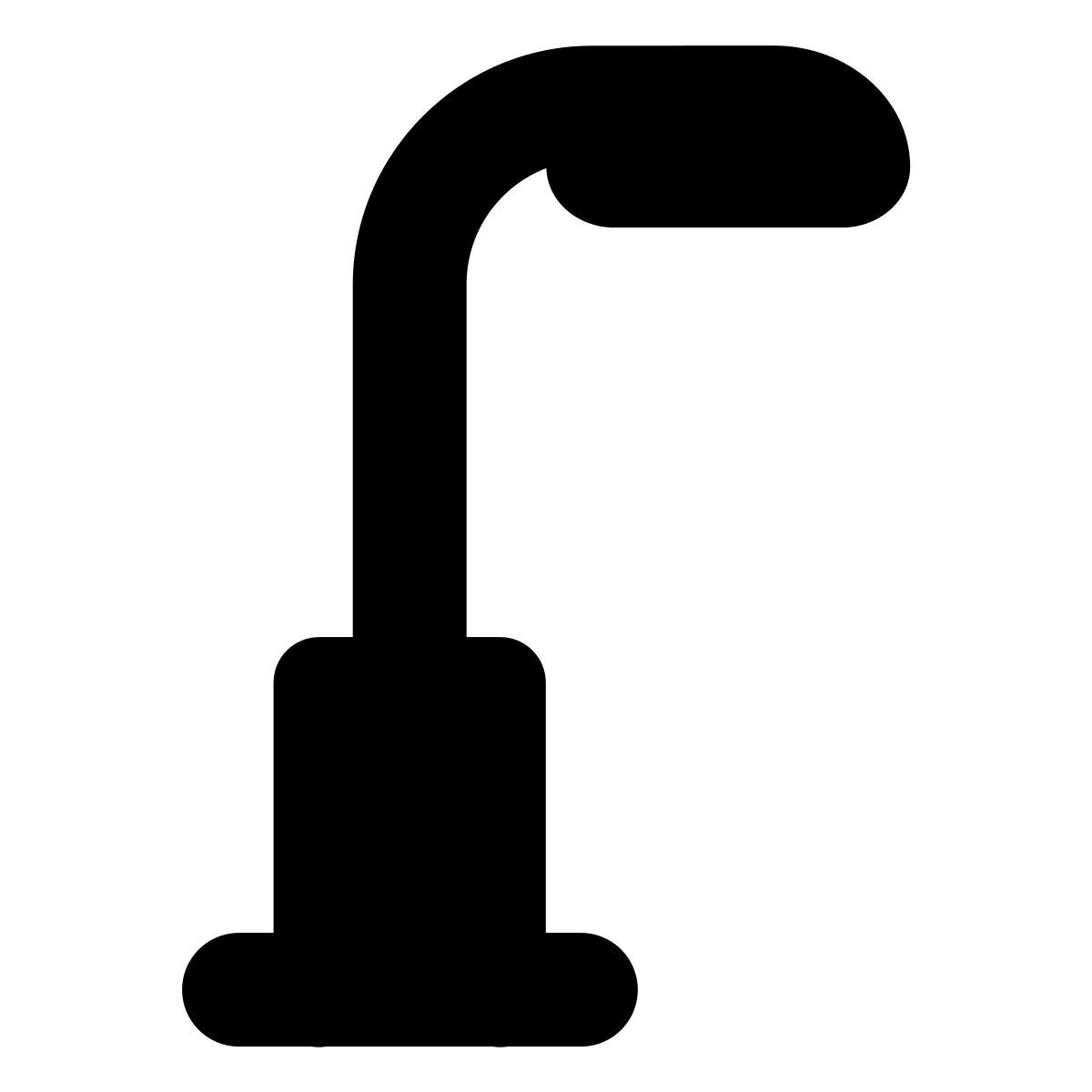 forma bold style 가로등 icon