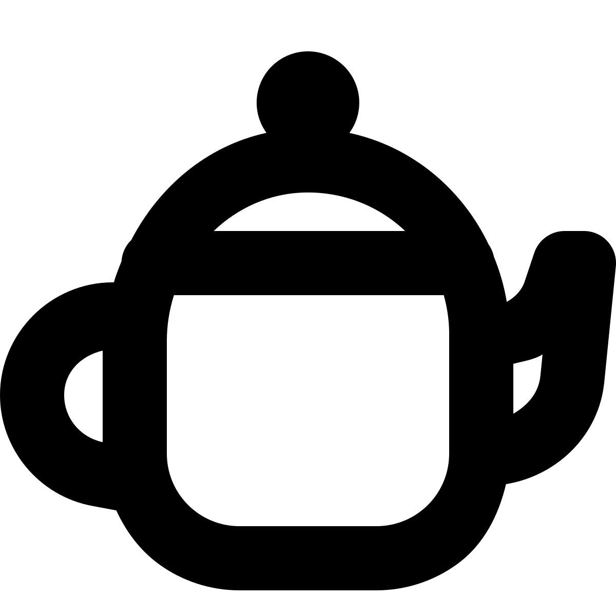 forma bold style teiera icon