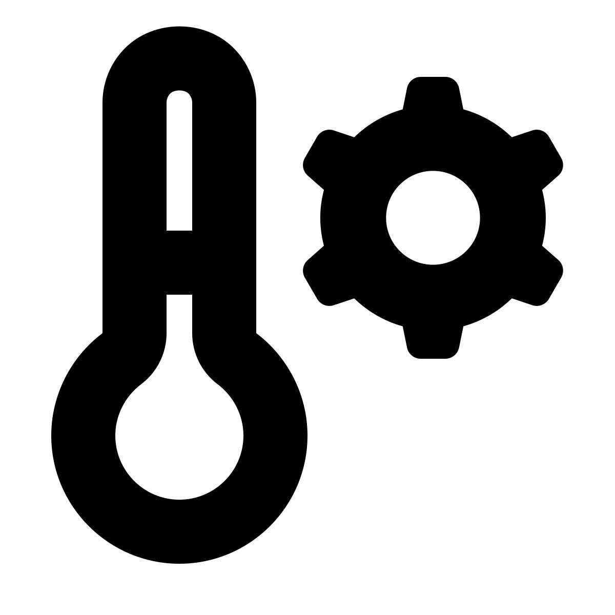 forma bold style 温度计自动化 icon