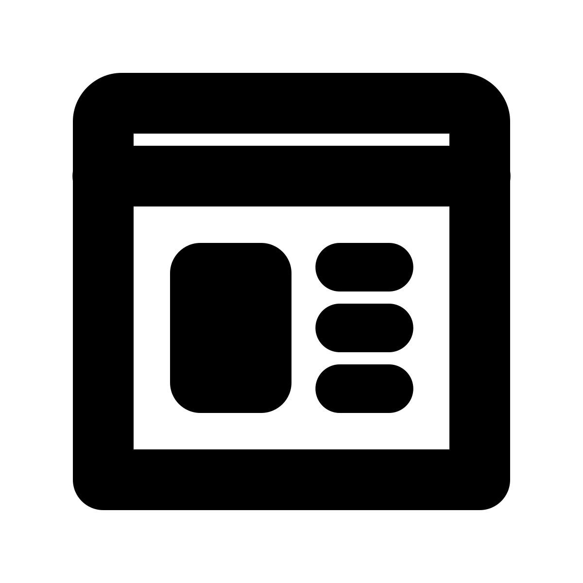 forma bold style web design icon