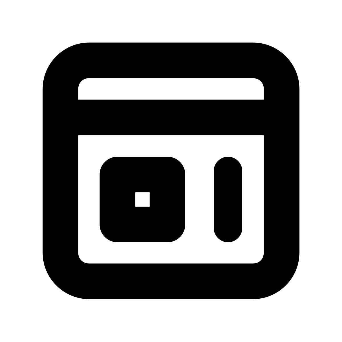 forma bold style web icon