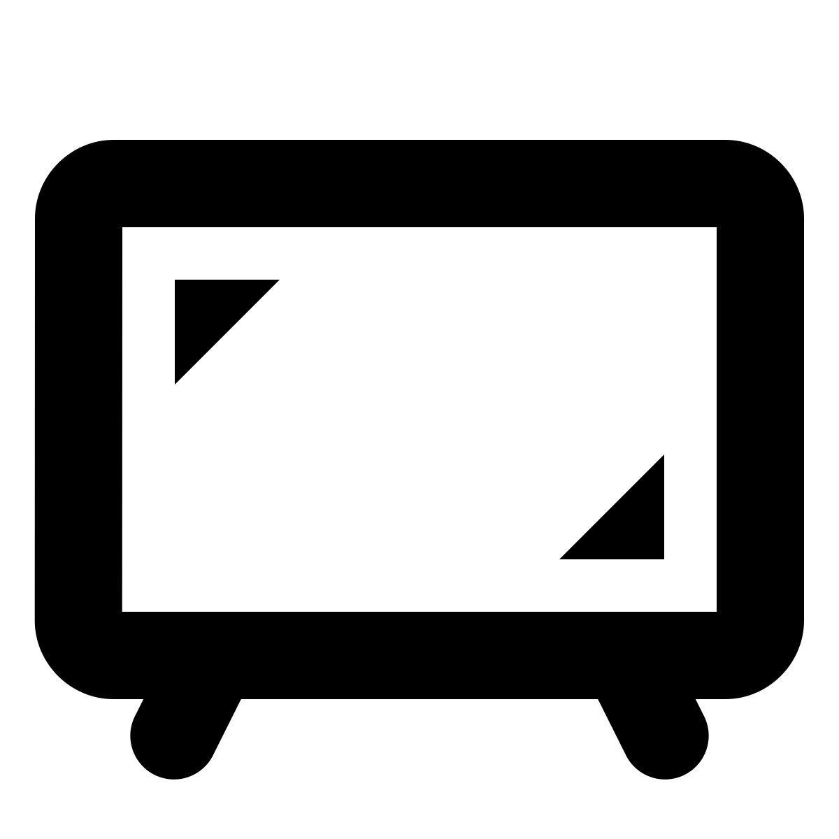 forma bold style 宽屏电视 icon