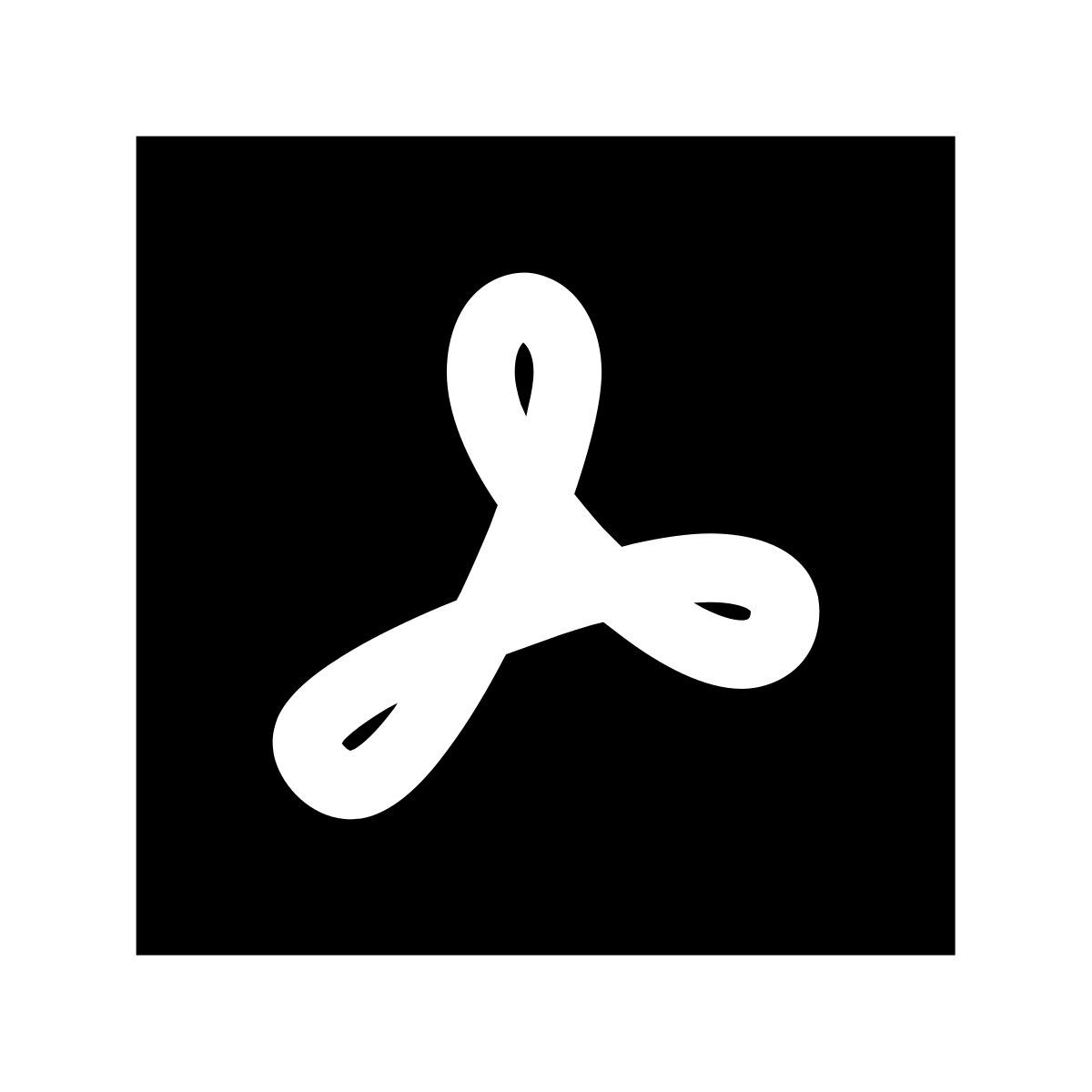 forma light filled sharp style adobe acrobat reader icon