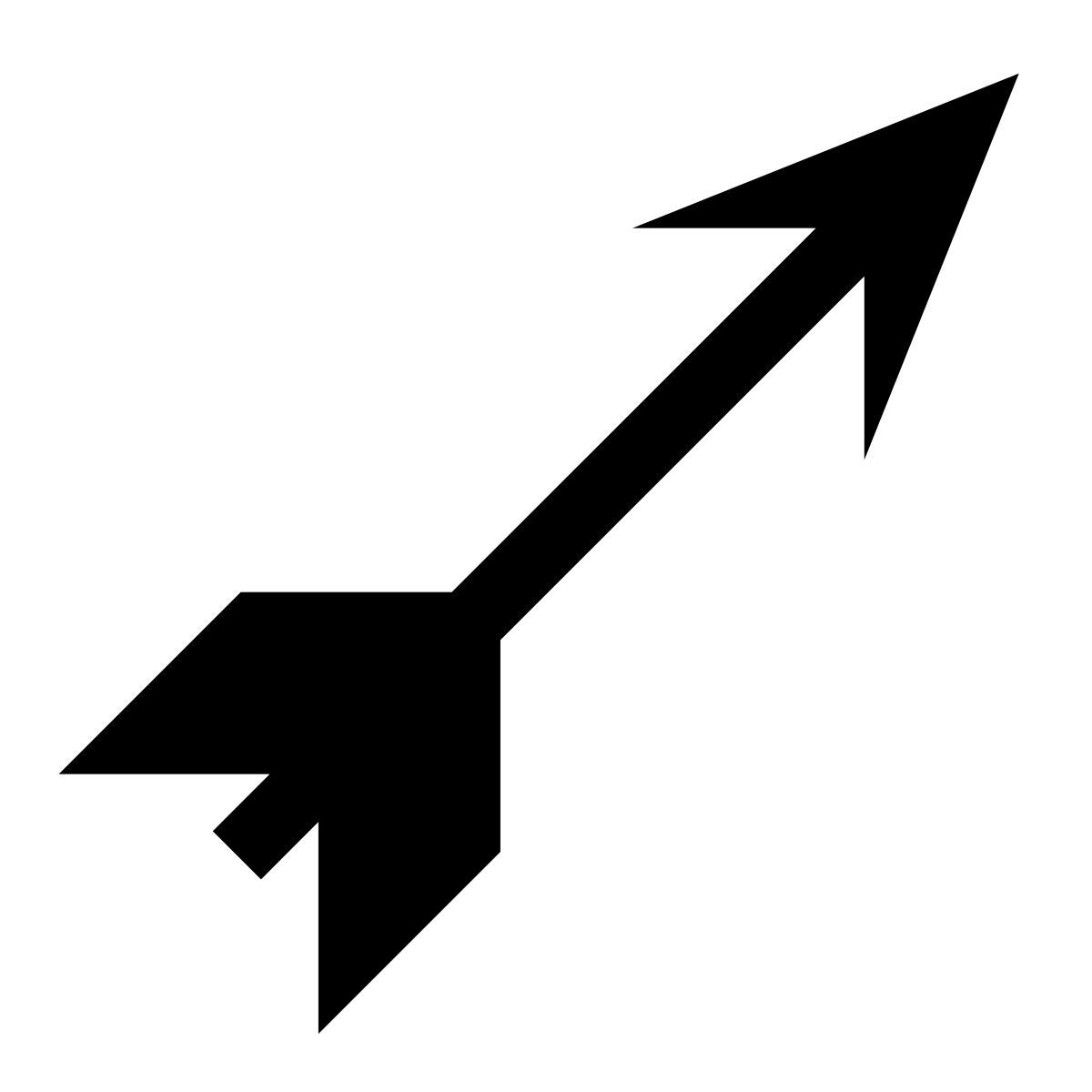 forma light filled sharp style 箭头 icon