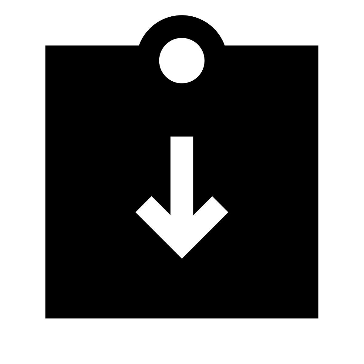 forma light filled sharp style note taking icon