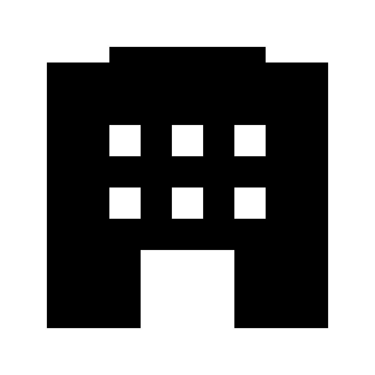 forma light filled sharp style building icon