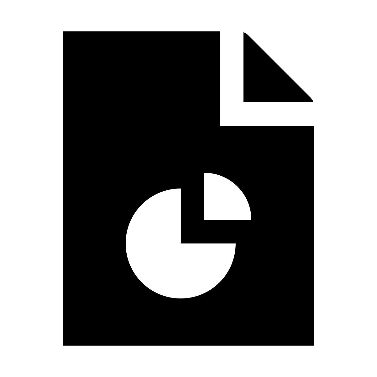 forma light filled sharp style business report icon