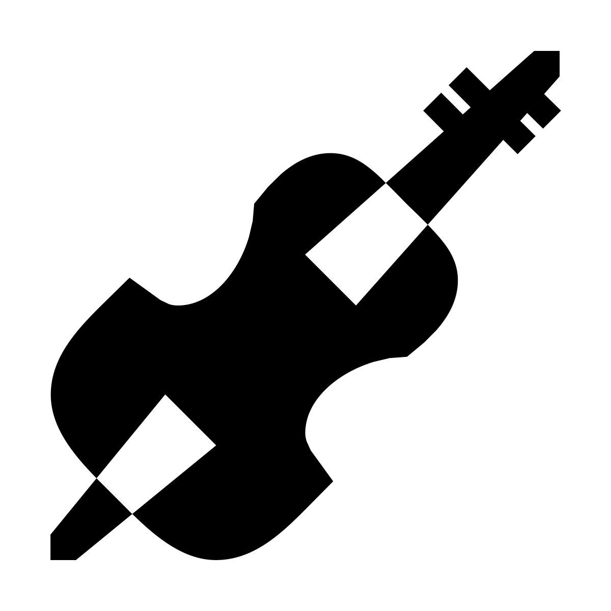 forma light filled sharp style violoncello icon