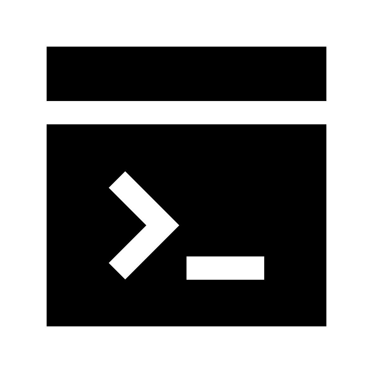 forma light filled sharp style 콘솔 icon