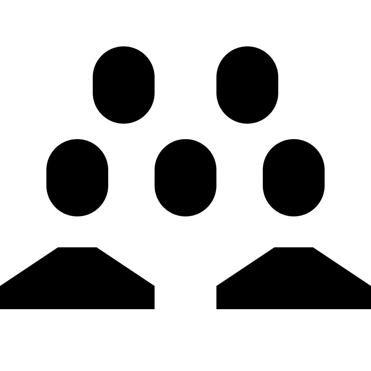 forma light filled sharp style foule icon