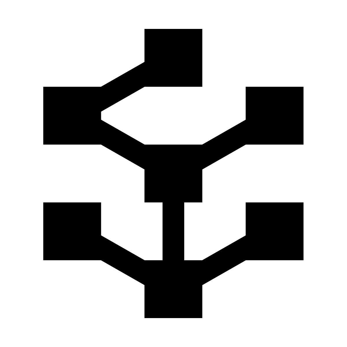 forma light filled sharp style red descentralizada icon