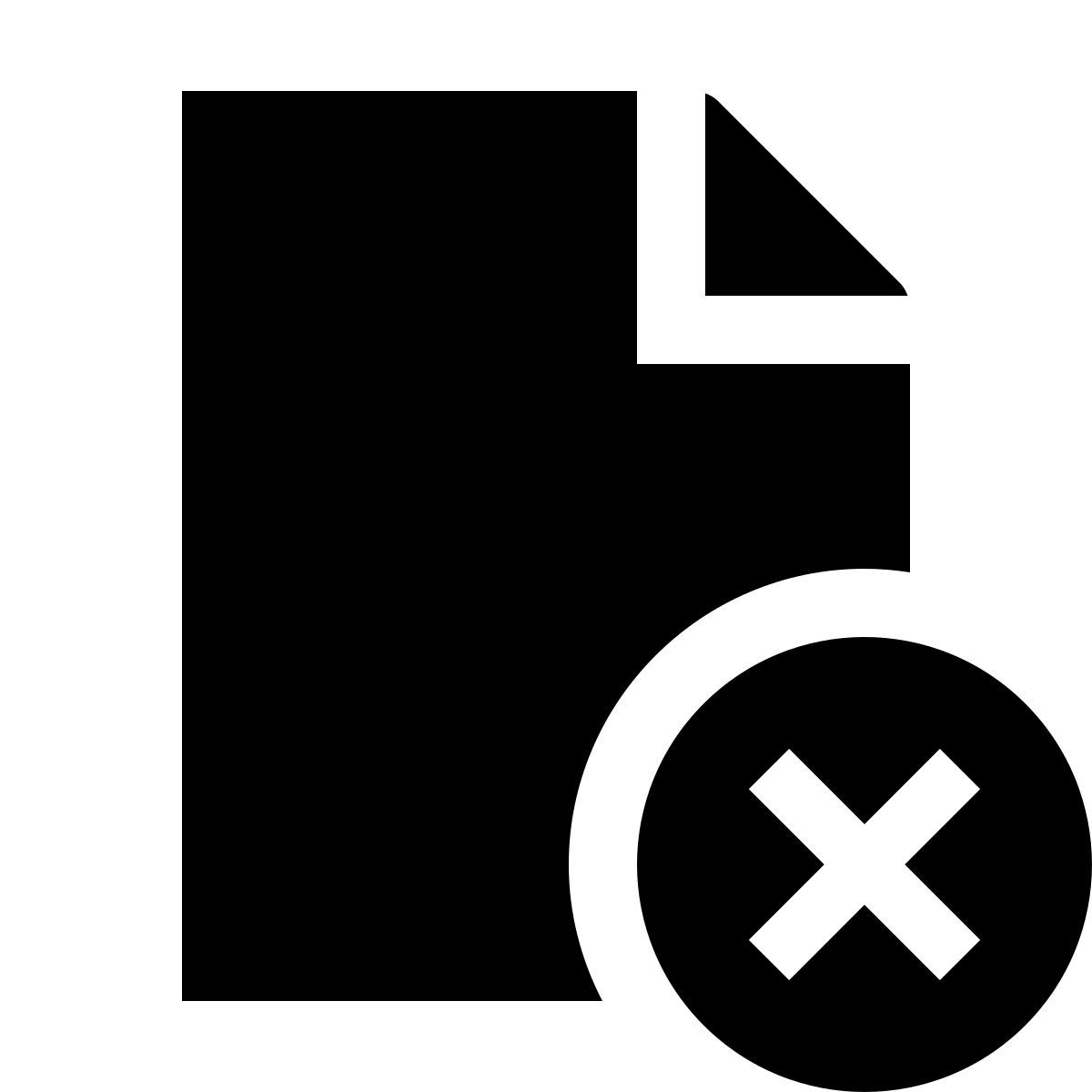 forma light filled sharp style eliminar archivo icon