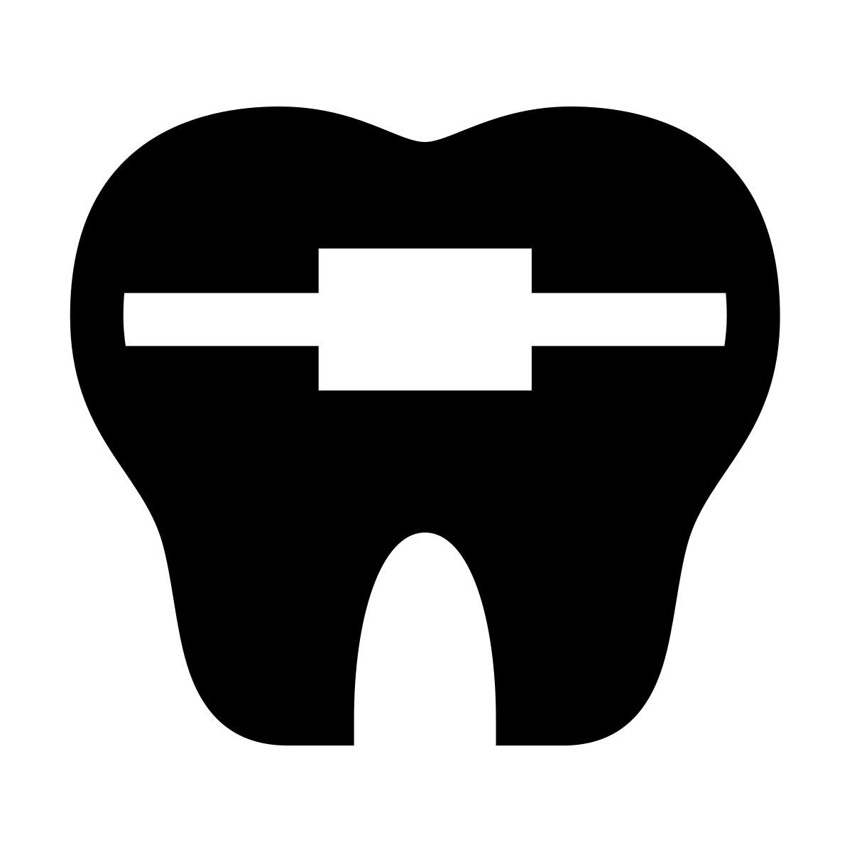 forma light filled sharp style 牙齿矫正器 icon