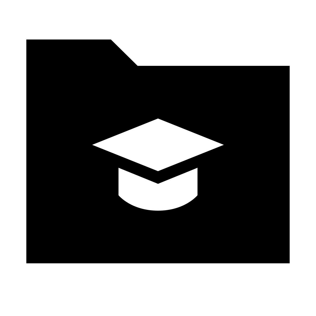 forma light filled sharp style bildungsordner icon